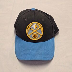 Denver Nuggets NBA Zephyr Baseball Cap‎ Black Blue Hat